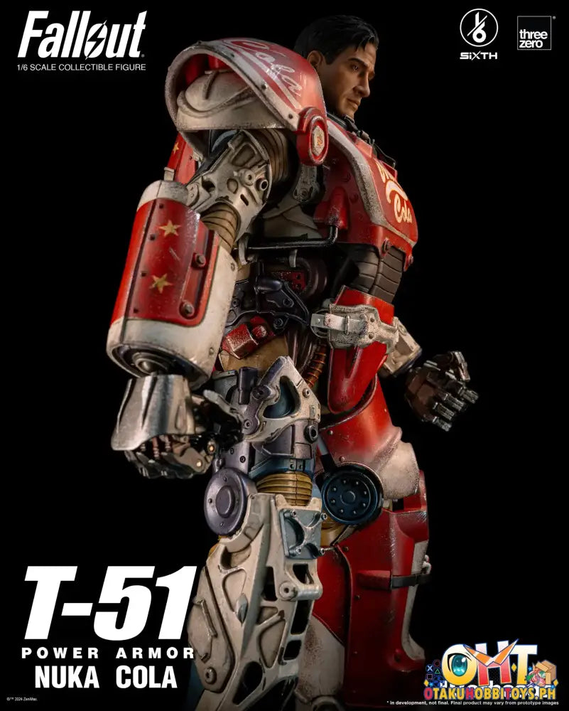 Threezero Fallout 1/6 T - 51 Nuka Cola Power Armor Articulated Figure