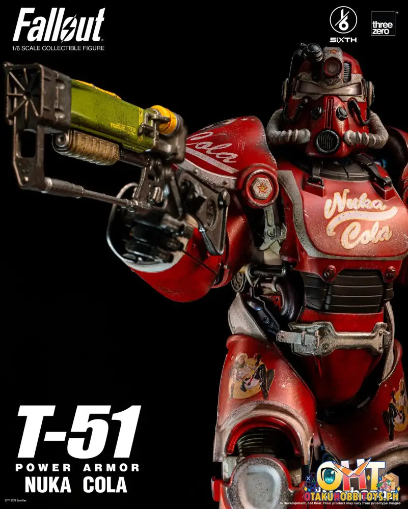 Threezero Fallout 1/6 T - 51 Nuka Cola Power Armor Articulated Figure