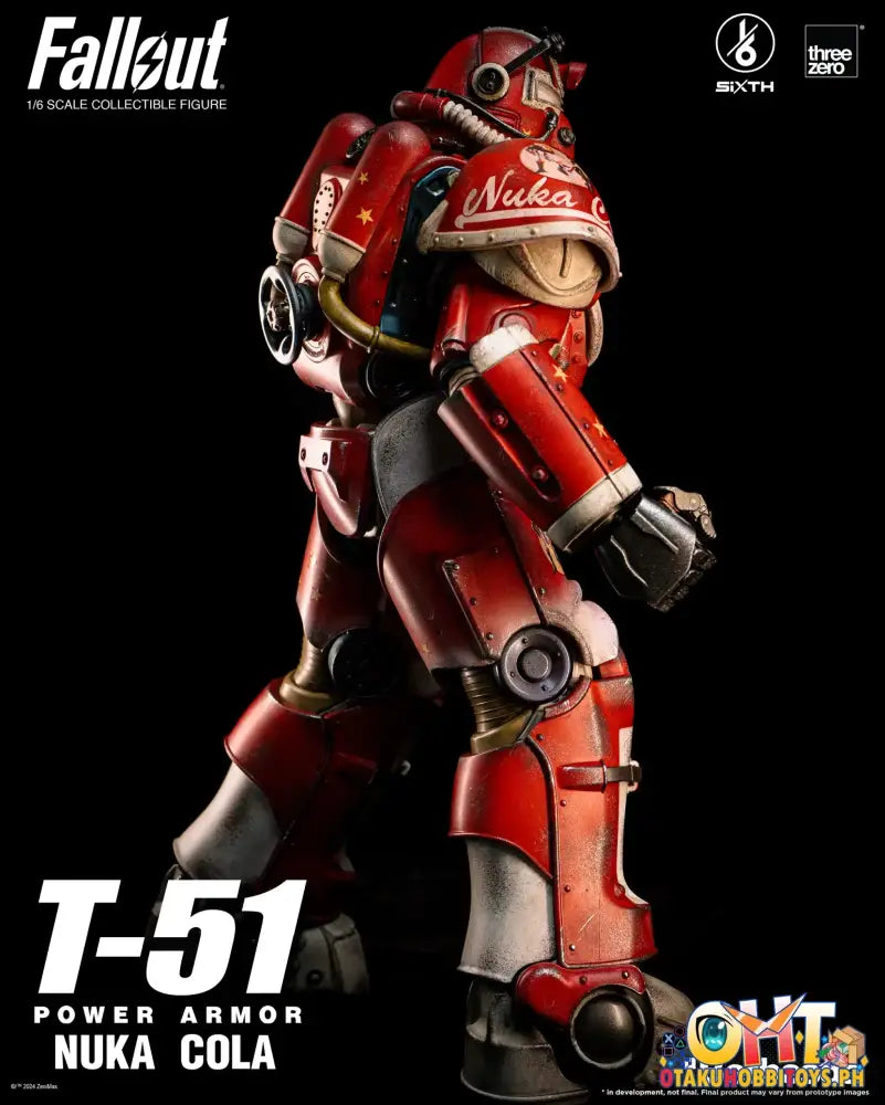 Threezero Fallout 1/6 T - 51 Nuka Cola Power Armor Articulated Figure