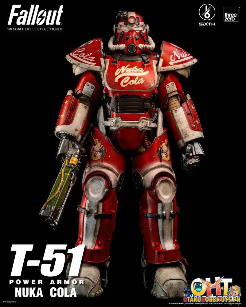 Threezero Fallout 1/6 T - 51 Nuka Cola Power Armor Articulated Figure