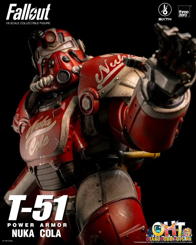Threezero Fallout 1/6 T - 51 Nuka Cola Power Armor Articulated Figure