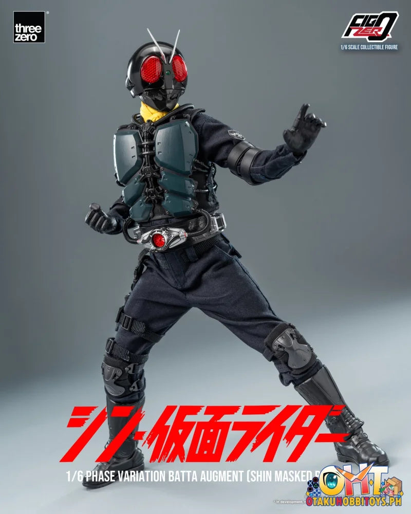Threezero Figzero 1/6 Phase Variation Batta Augment (Shin Masked Rider) Articulated Figure