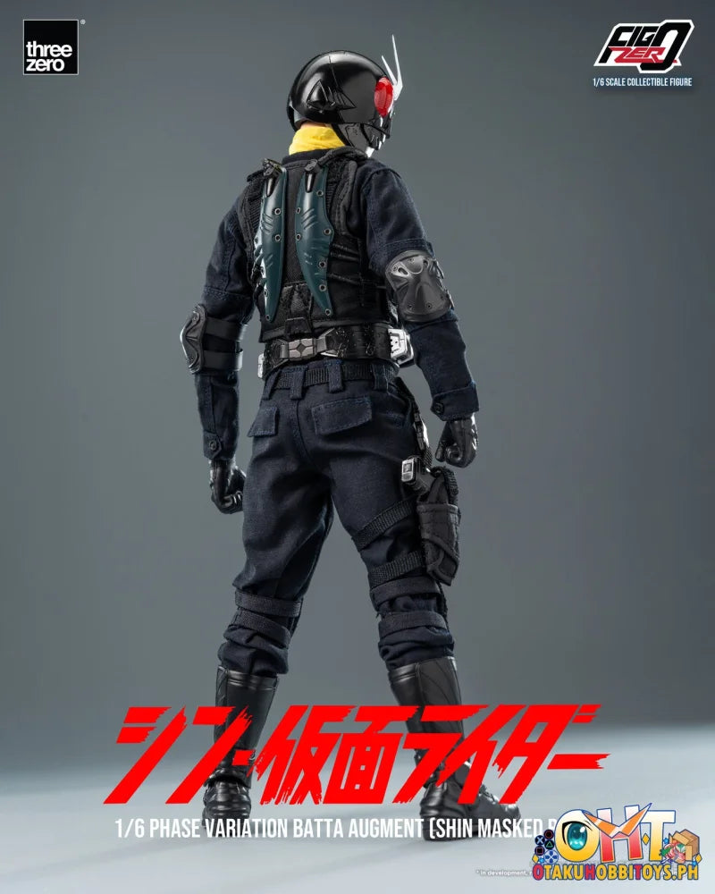 Threezero Figzero 1/6 Phase Variation Batta Augment (Shin Masked Rider) Articulated Figure