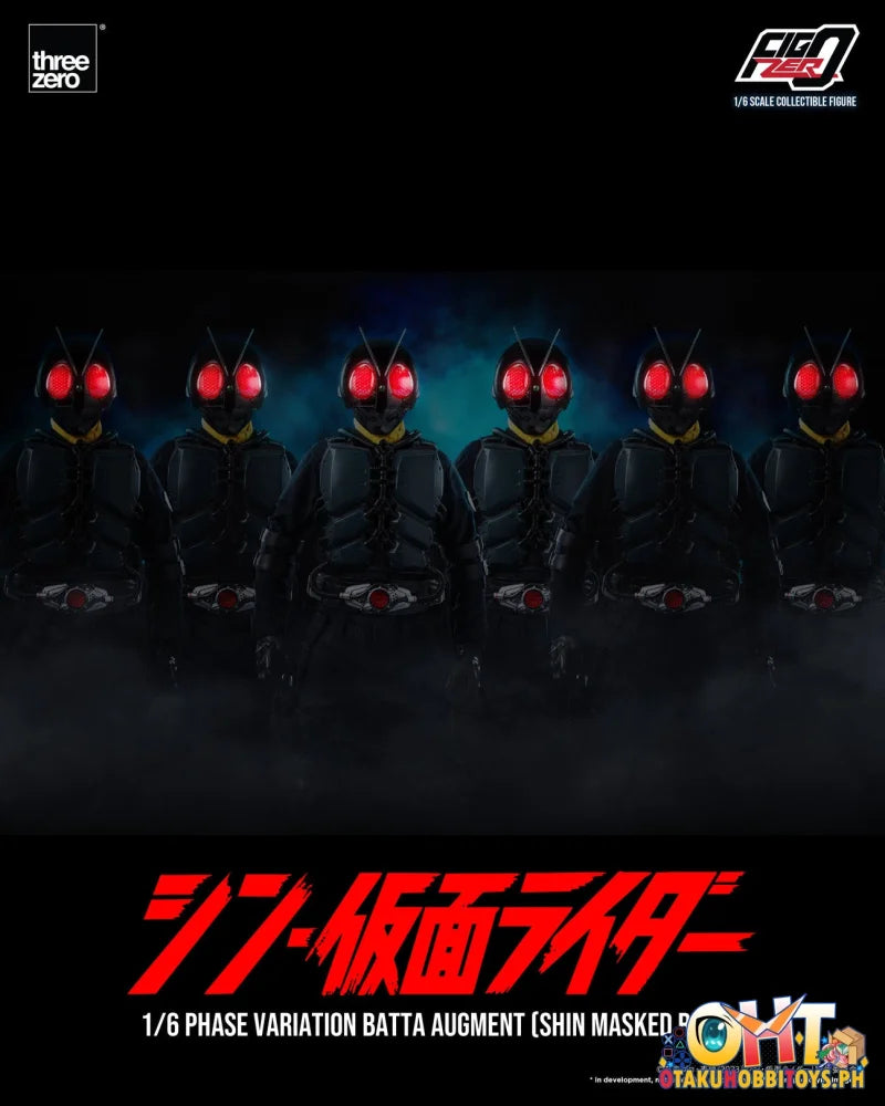 Threezero Figzero 1/6 Phase Variation Batta Augment (Shin Masked Rider) Articulated Figure