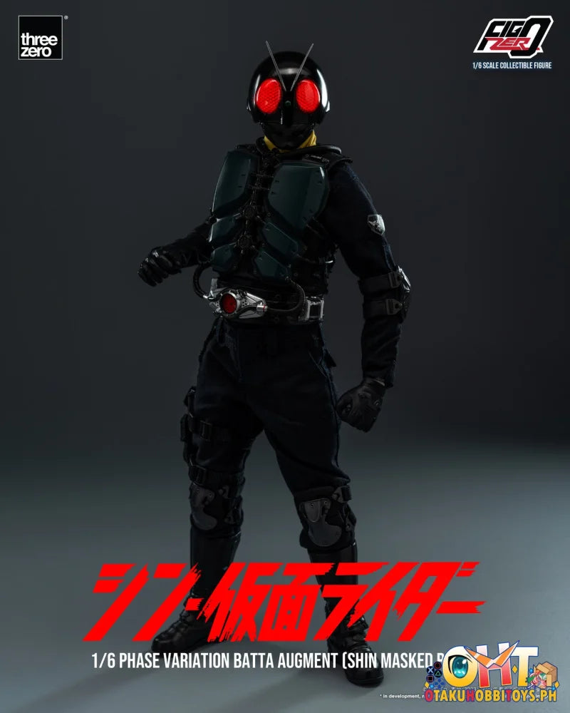 Threezero Figzero 1/6 Phase Variation Batta Augment (Shin Masked Rider) Articulated Figure