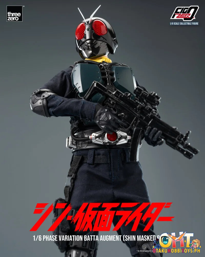 Threezero Figzero 1/6 Phase Variation Batta Augment (Shin Masked Rider) Articulated Figure