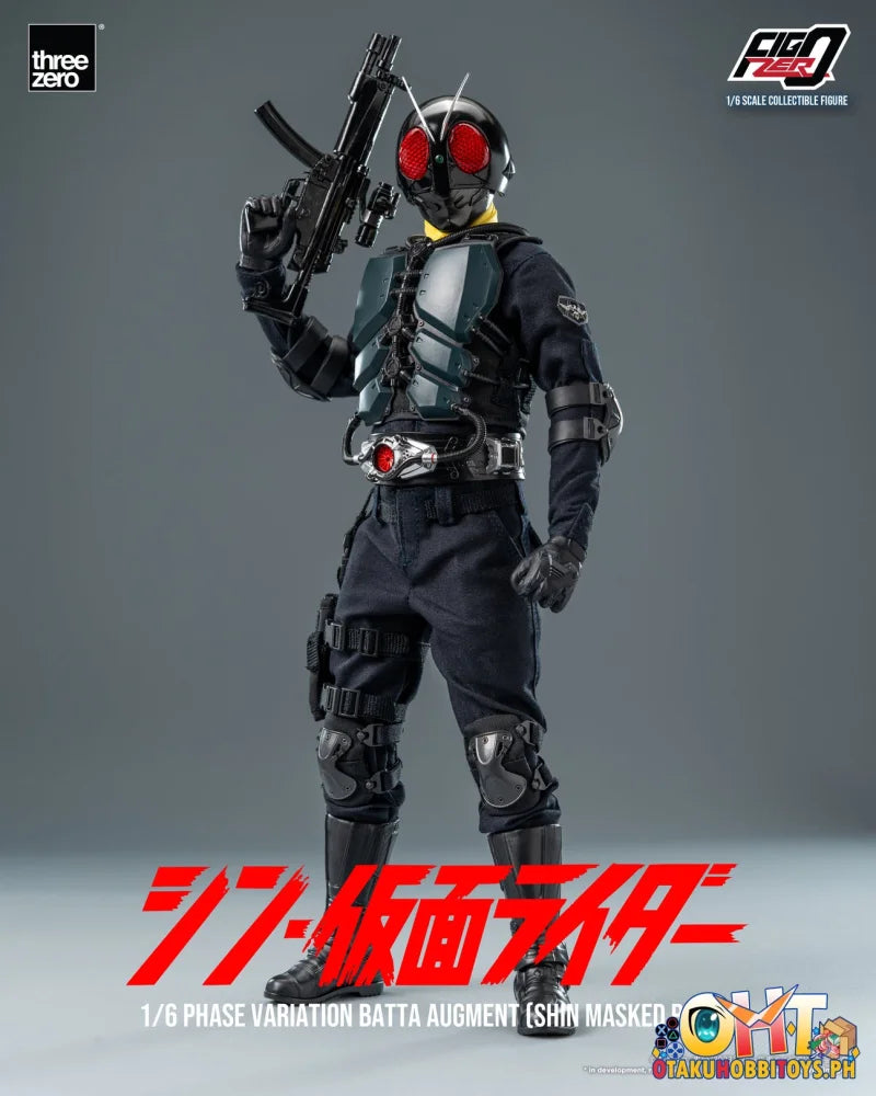 Threezero Figzero 1/6 Phase Variation Batta Augment (Shin Masked Rider) Articulated Figure