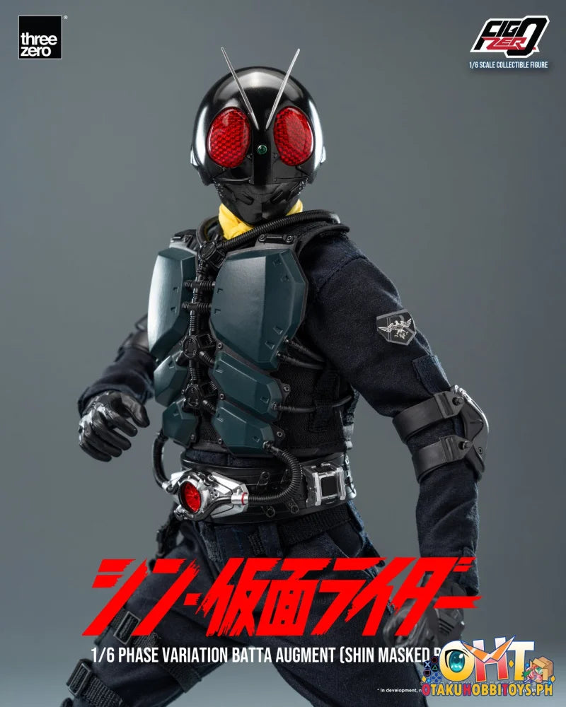 Threezero Figzero 1/6 Phase Variation Batta Augment (Shin Masked Rider) Articulated Figure