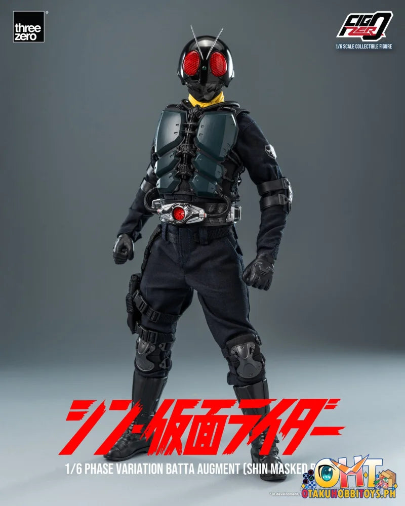 Threezero Figzero 1/6 Phase Variation Batta Augment (Shin Masked Rider) Articulated Figure