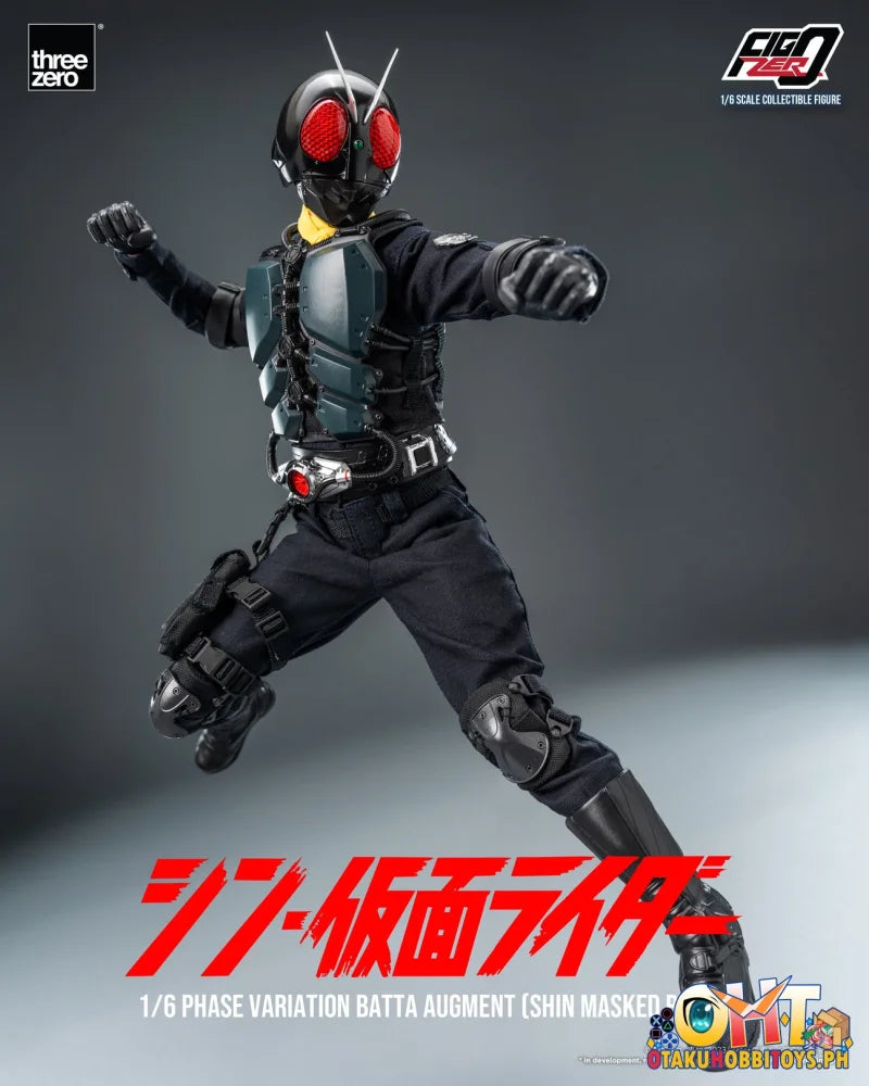 Threezero Figzero 1/6 Phase Variation Batta Augment (Shin Masked Rider) Articulated Figure