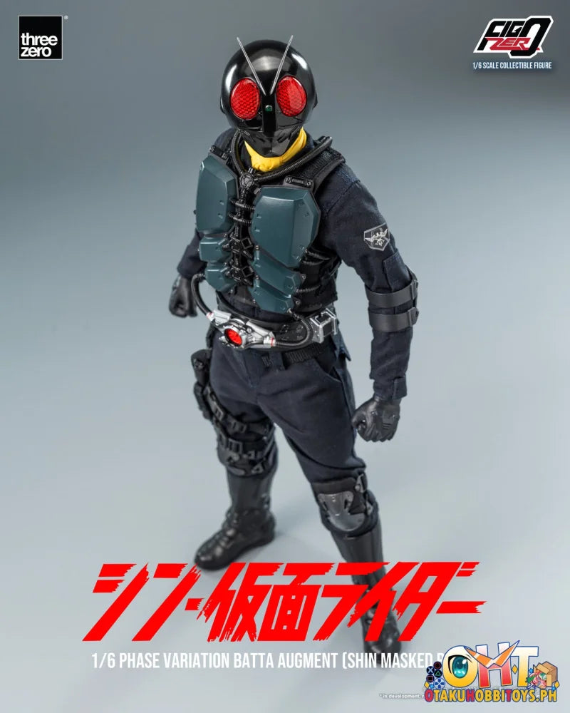 Threezero Figzero 1/6 Phase Variation Batta Augment (Shin Masked Rider) Articulated Figure