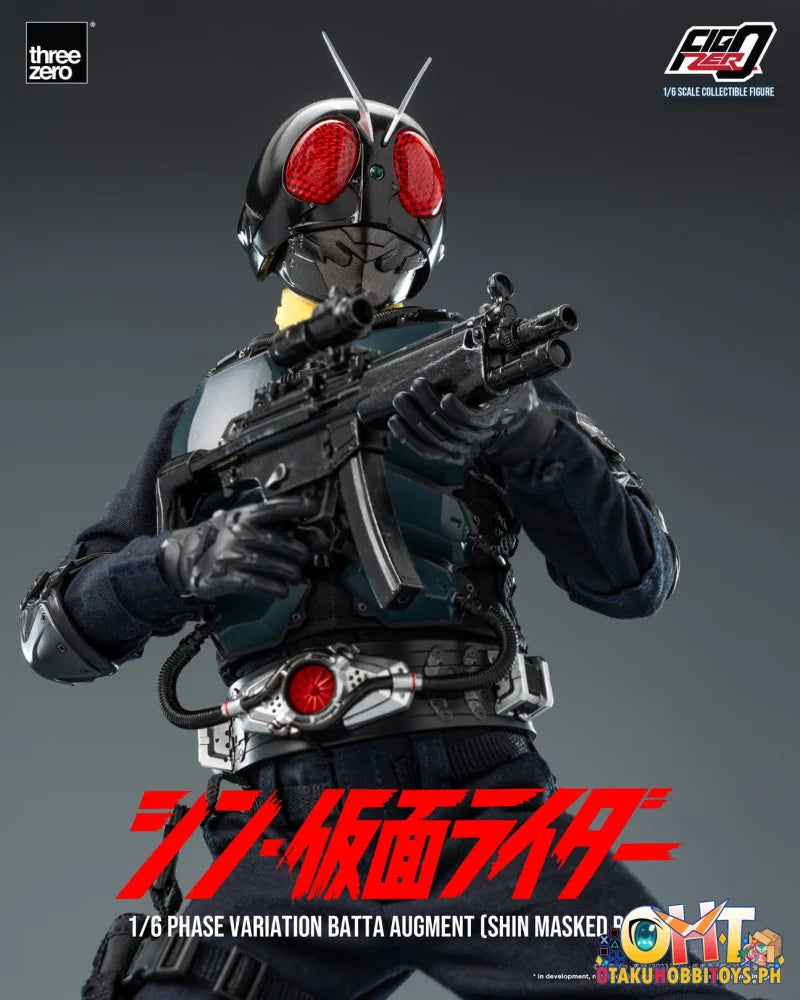 Threezero Figzero 1/6 Phase Variation Batta Augment (Shin Masked Rider) Articulated Figure