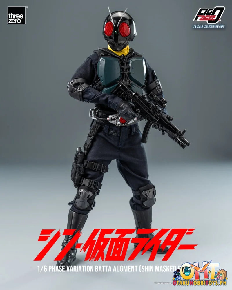 Threezero Figzero 1/6 Phase Variation Batta Augment (Shin Masked Rider) Articulated Figure