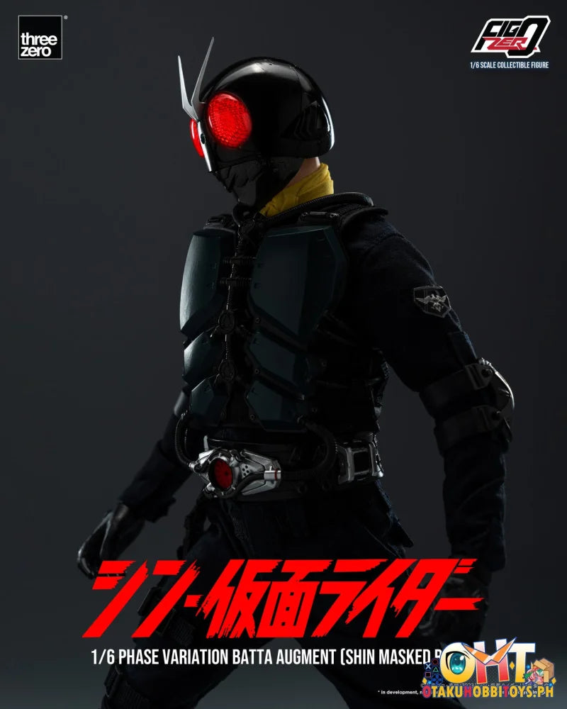 Threezero Figzero 1/6 Phase Variation Batta Augment (Shin Masked Rider) Articulated Figure