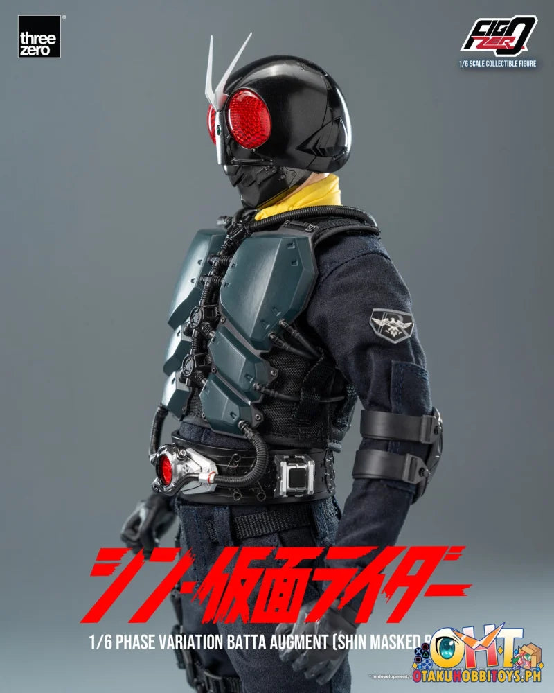 Threezero Figzero 1/6 Phase Variation Batta Augment (Shin Masked Rider) Articulated Figure