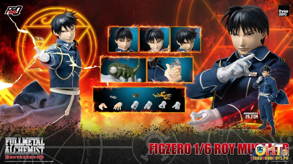 Threezero Fullmetal Alchemist Brotherhood - Figzero 1/6 Roy Mustang Articulated Figure