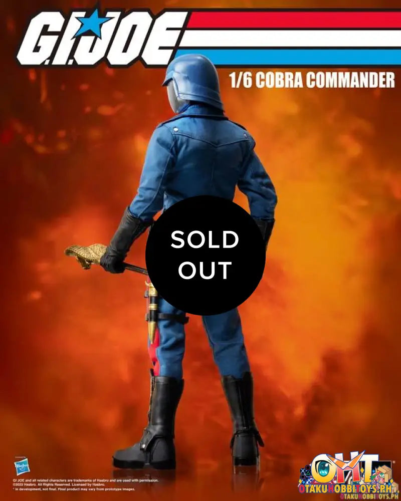 Threezero G.i. Joe Figzero 1/6 Cobra Commander Articulated Figure