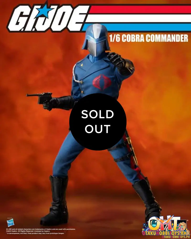 Threezero G.i. Joe Figzero 1/6 Cobra Commander Articulated Figure
