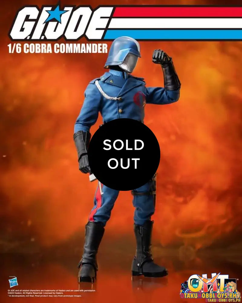 Threezero G.i. Joe Figzero 1/6 Cobra Commander Articulated Figure