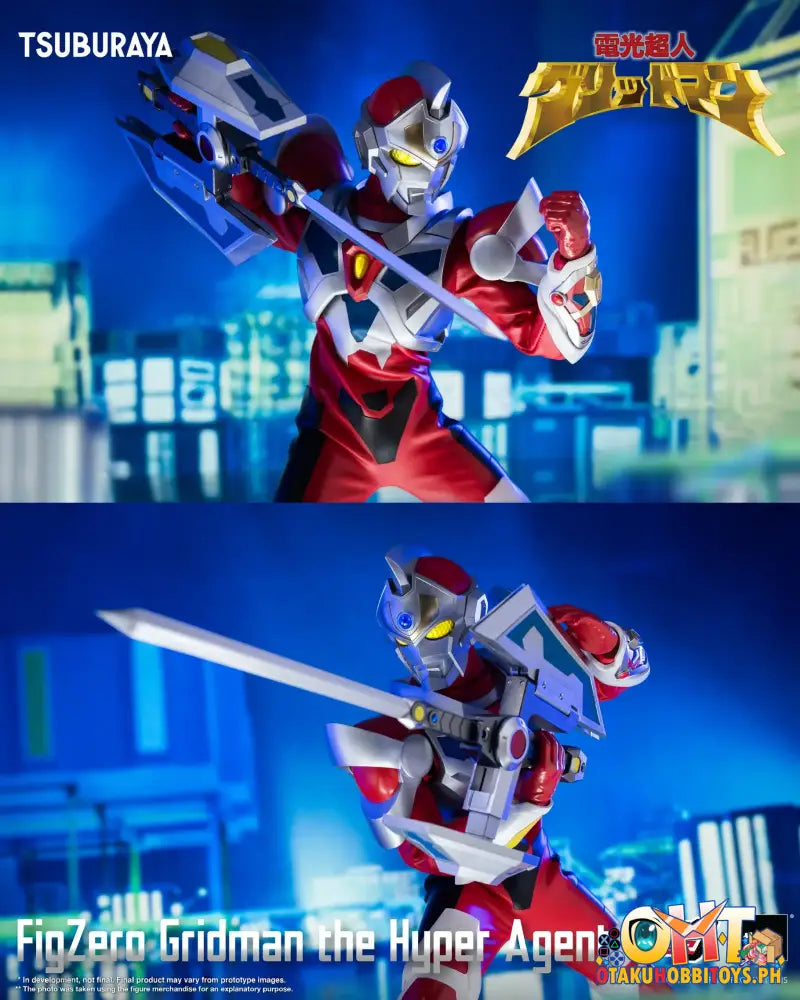 Threezero Gridman The Hyper Agent Figzero