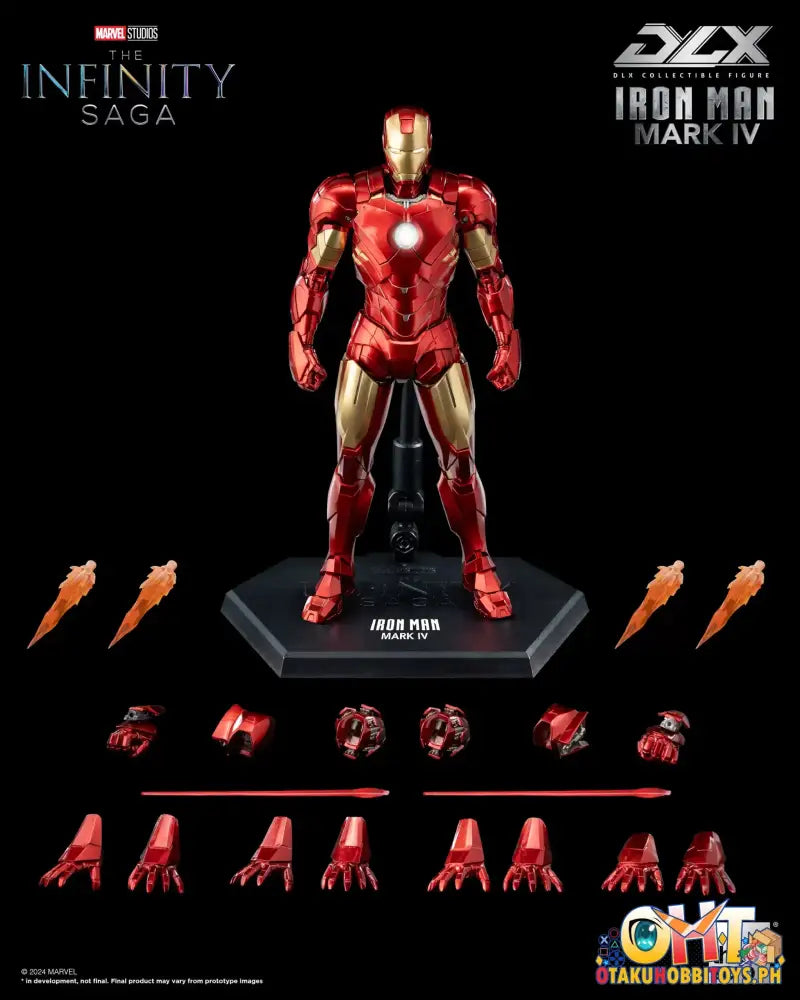 Threezero Marvel Studios: The Infinity Saga Dlx Iron Man Mark 4