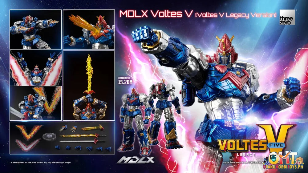 Threezero MDLX Voltes V (Voltes V Legacy Version) Articulated Figure