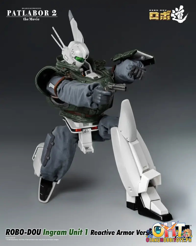 Threezero Patlabor 2: The Movie Robo-Dou Ingram Unit 1 Reactive Armor Version