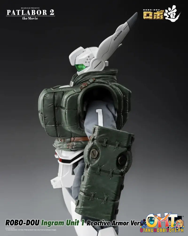 Threezero Patlabor 2: The Movie Robo-Dou Ingram Unit 1 Reactive Armor Version