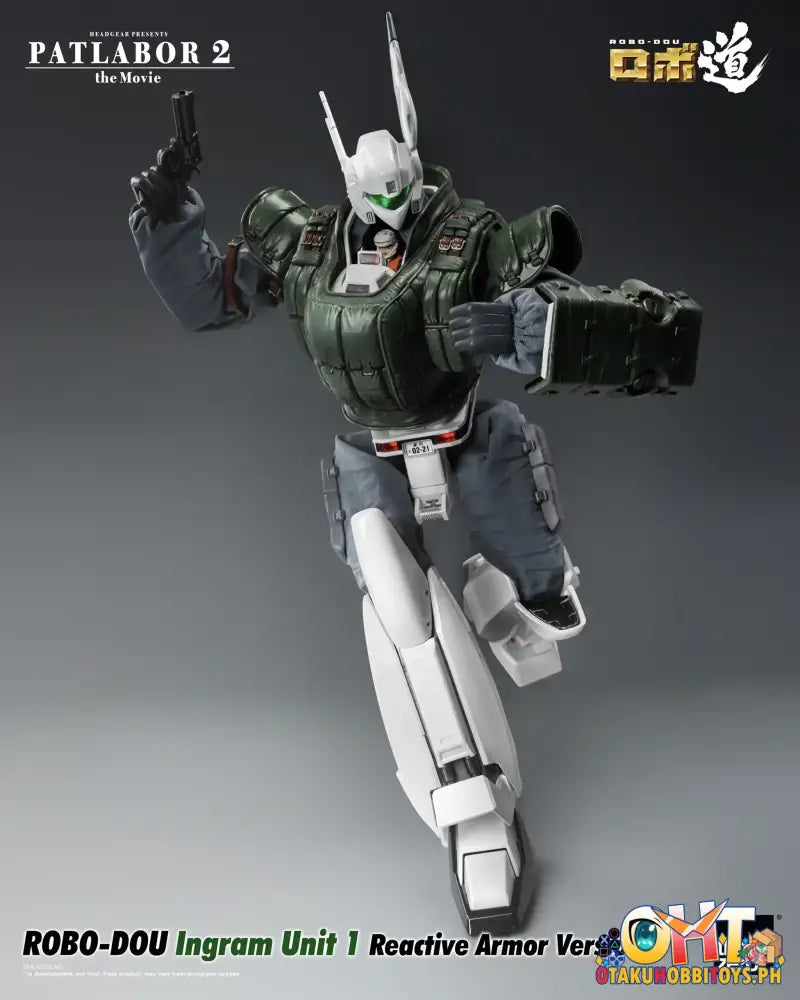 Threezero Patlabor 2: The Movie Robo-Dou Ingram Unit 1 Reactive Armor Version