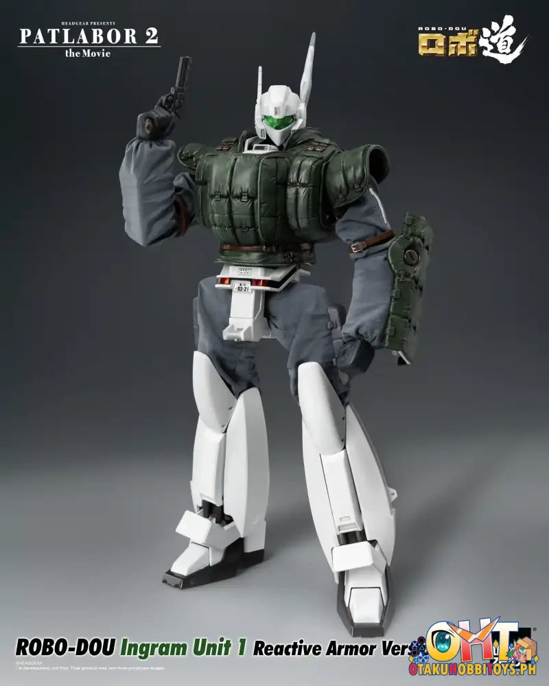 Threezero Patlabor 2: The Movie Robo-Dou Ingram Unit 1 Reactive Armor Version