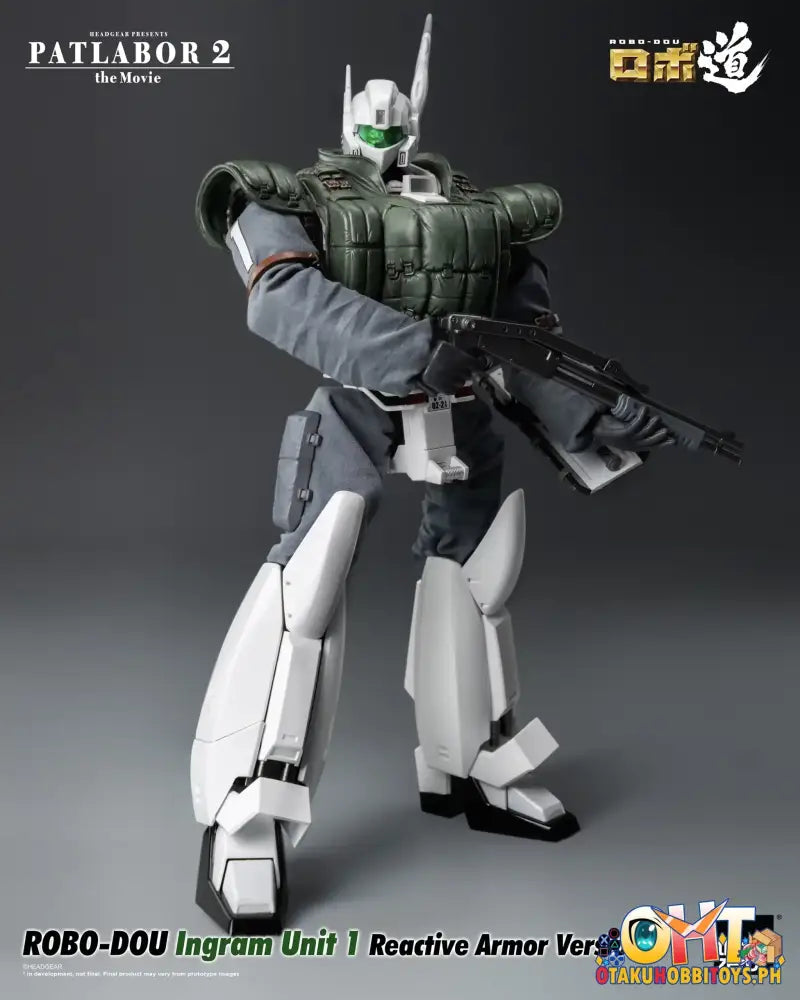 Threezero Patlabor 2: The Movie Robo-Dou Ingram Unit 1 Reactive Armor Version