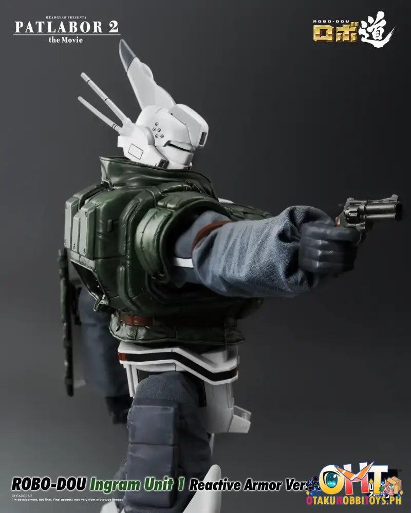 Threezero Patlabor 2: The Movie Robo-Dou Ingram Unit 1 Reactive Armor Version