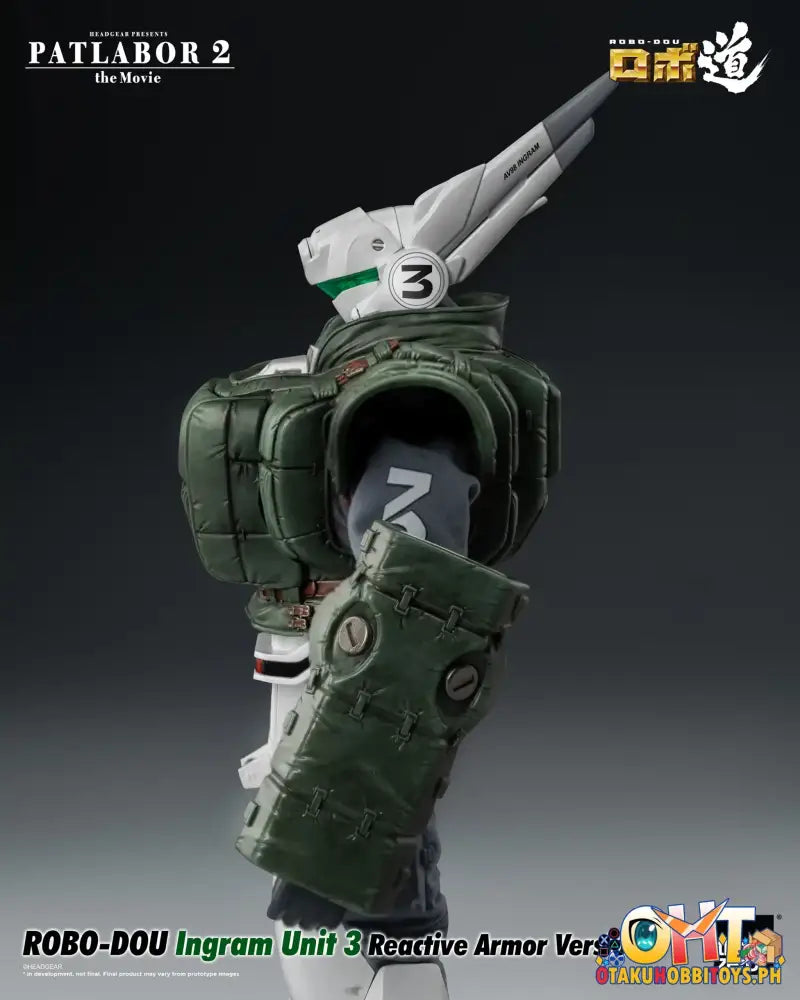 Threezero Patlabor 2: The Movie Robo-Dou Ingram Unit 3 Reactive Armor Version