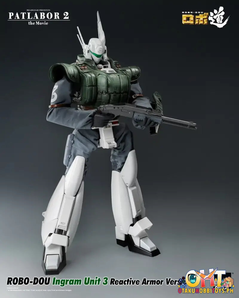 Threezero Patlabor 2: The Movie Robo-Dou Ingram Unit 3 Reactive Armor Version