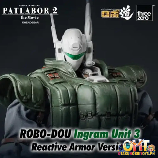 Threezero Patlabor 2: The Movie Robo-Dou Ingram Unit 3 Reactive Armor Version
