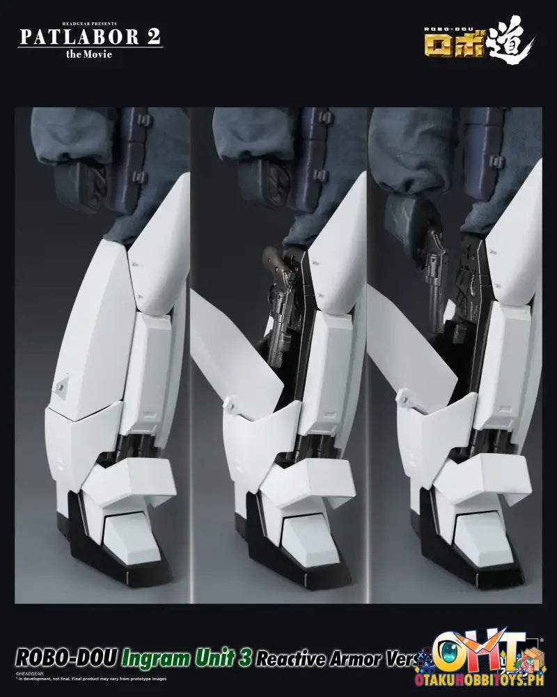 Threezero Patlabor 2: The Movie Robo-Dou Ingram Unit 3 Reactive Armor Version