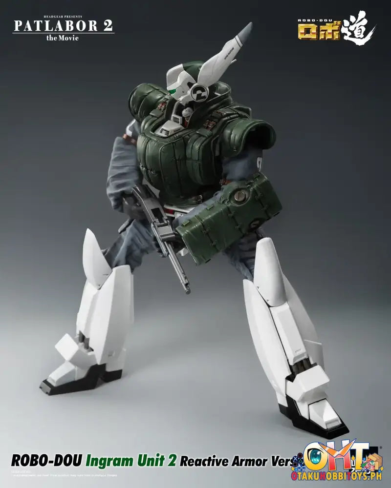 Threezero Patlabor 2: The Movie Robo-Dou Ingram Unit 2 Reactive Armor Version