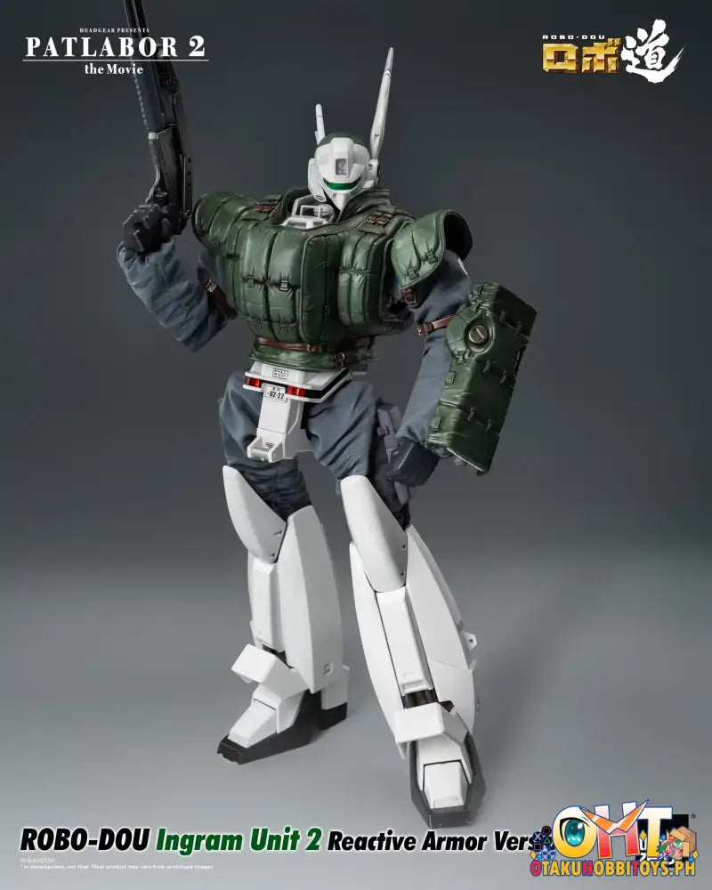 Threezero Patlabor 2: The Movie Robo-Dou Ingram Unit 2 Reactive Armor Version