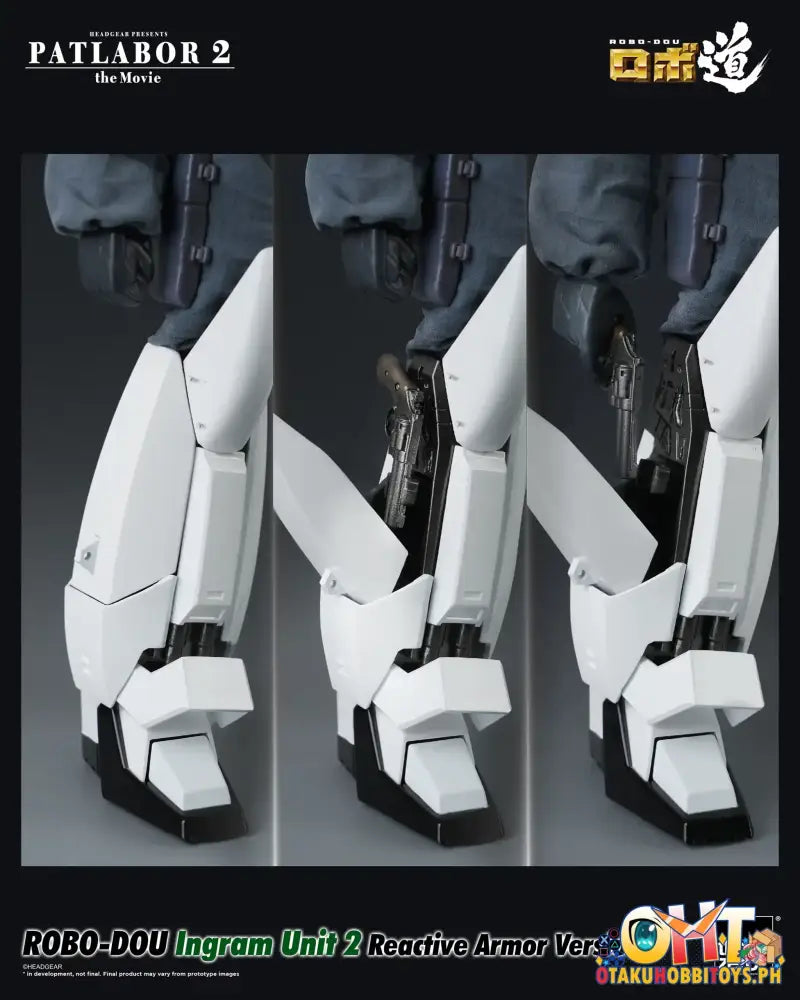 Threezero Patlabor 2: The Movie Robo-Dou Ingram Unit 2 Reactive Armor Version