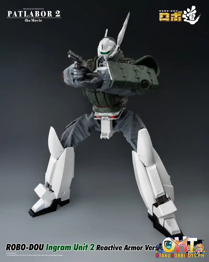 Threezero Patlabor 2: The Movie Robo-Dou Ingram Unit 2 Reactive Armor Version