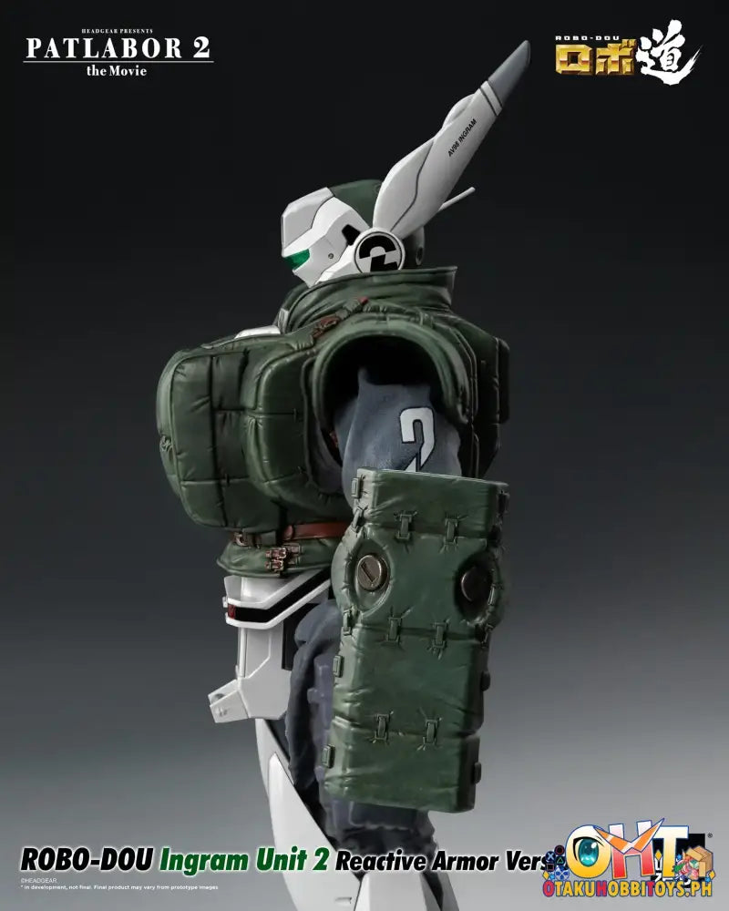 Threezero Patlabor 2: The Movie Robo-Dou Ingram Unit 2 Reactive Armor Version