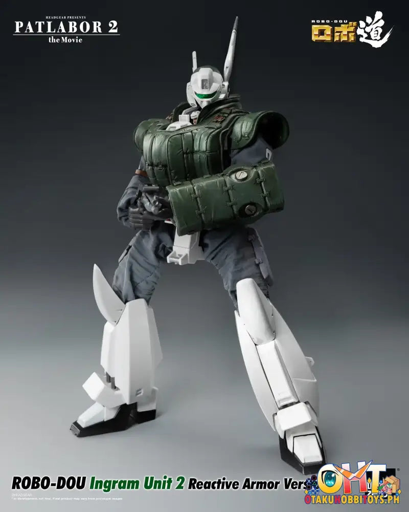 Threezero Patlabor 2: The Movie Robo-Dou Ingram Unit 2 Reactive Armor Version