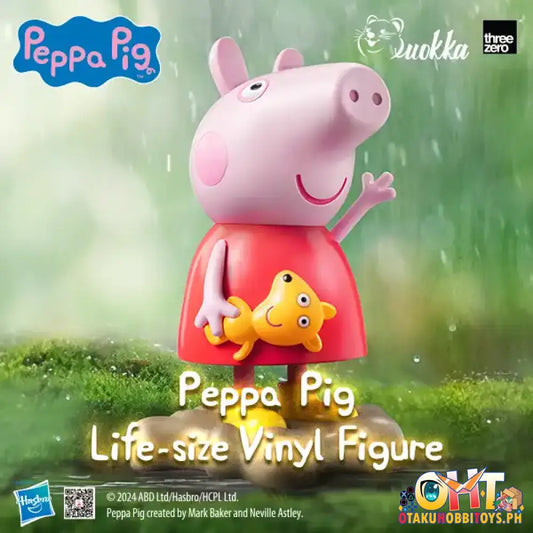 Threezero Peppa Pig Tv Life - Size Vinyl Figure