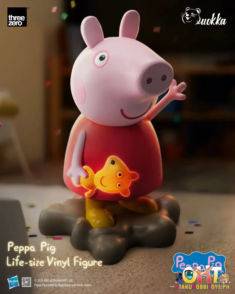 Threezero Peppa Pig Tv Life - Size Vinyl Figure