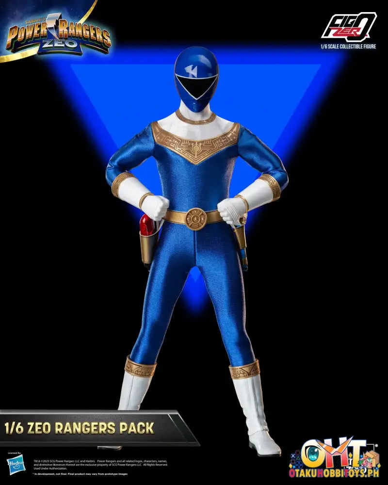 Threezero Power Rangers Zeo Figzero 1/6 Pack 3Z07620W0