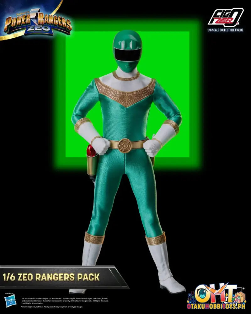 Threezero Power Rangers Zeo Figzero 1/6 Pack 3Z07620W0