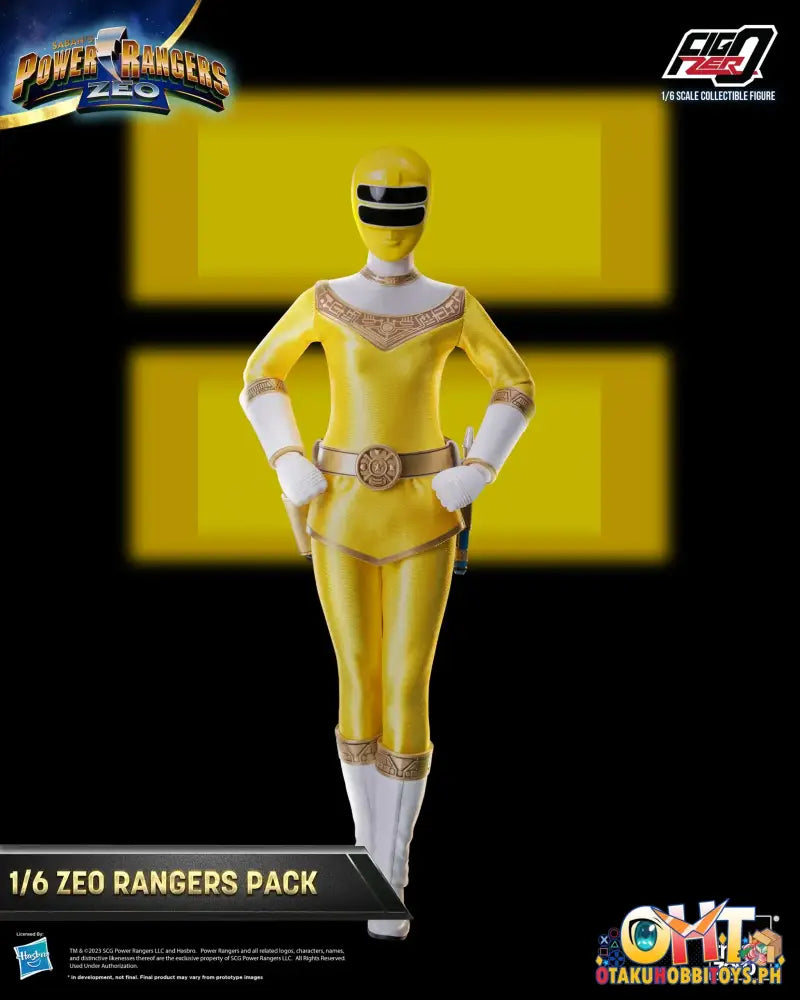 Threezero Power Rangers Zeo Figzero 1/6 Pack 3Z07620W0
