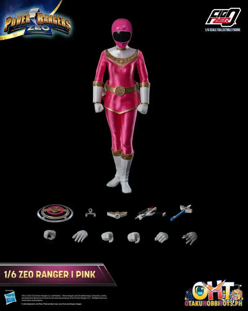 Threezero Power Rangers Zeo Figzero 1/6 Ranger I Pink 3Z05830W0