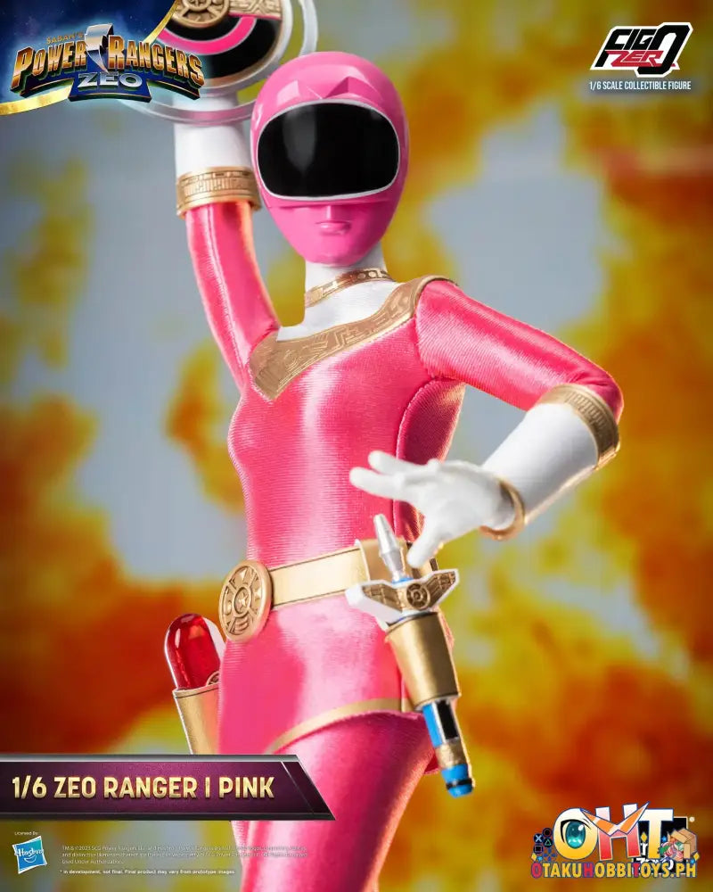 Threezero Power Rangers Zeo Figzero 1/6 Ranger I Pink 3Z05830W0