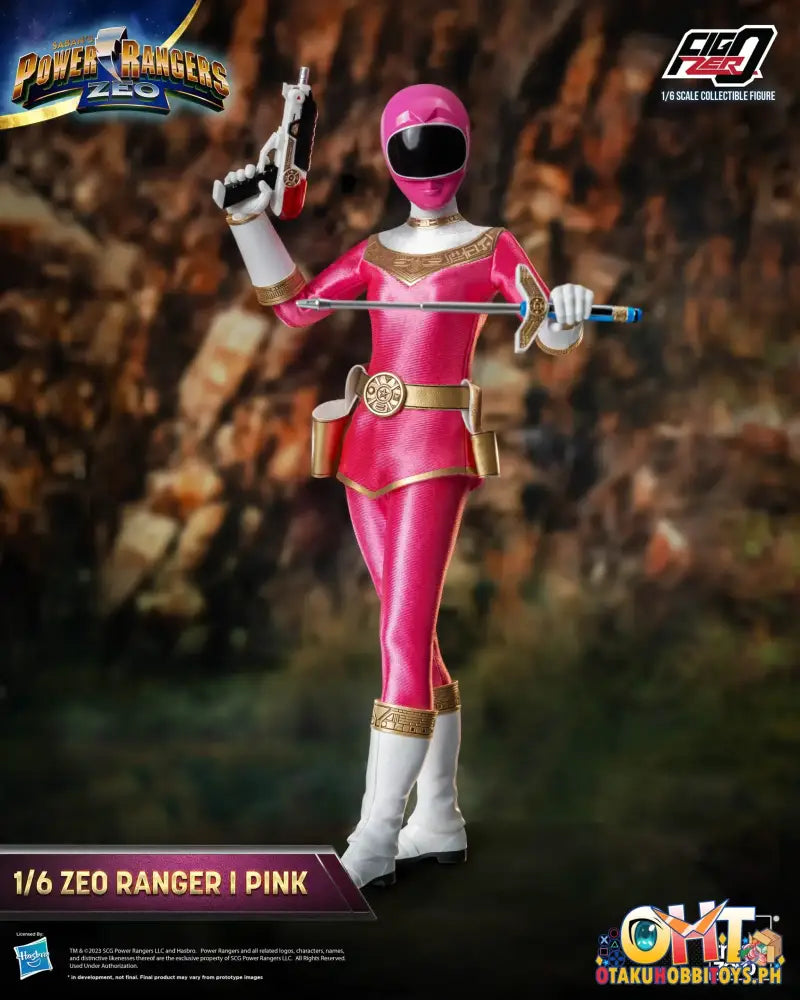 Threezero Power Rangers Zeo Figzero 1/6 Ranger I Pink 3Z05830W0